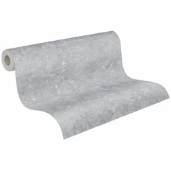 Vliestapete Grafisch Grau Silber Metallic 39656-5