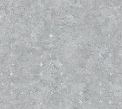 Vliestapete Grafisch Grau Silber Metallic 39656-5
