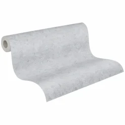 Vliestapete Grafisch Hellgrau Silber Metallic 39656-6