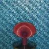 Vliestapete Grafisch Mosaik Blau Türkis Glanz 86531