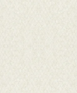 Vliestapete Grafisch Rauten Creme Beige Glanz 35535
