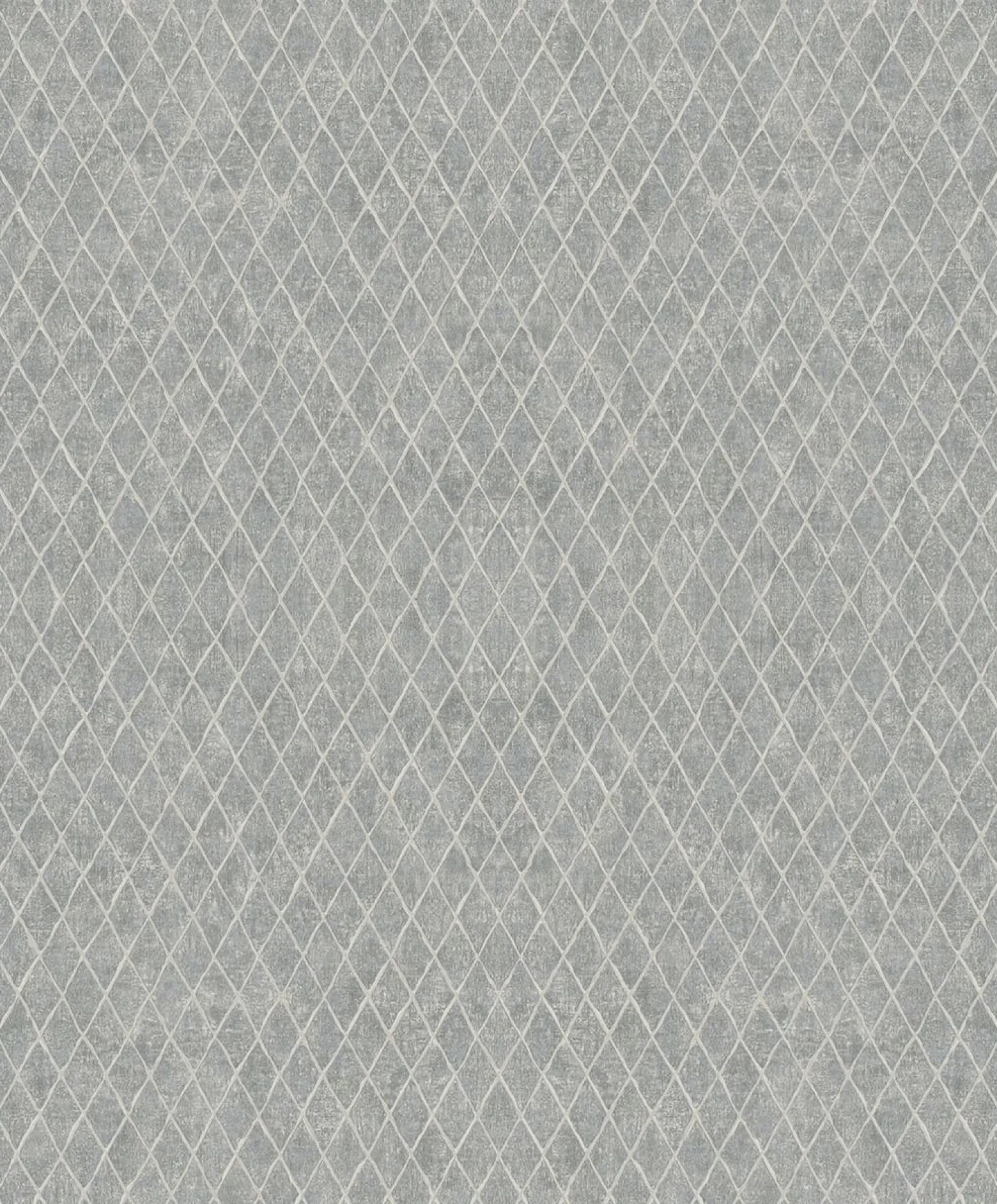 Vliestapete Grafisch Rauten Grau Creme Metallic 35538