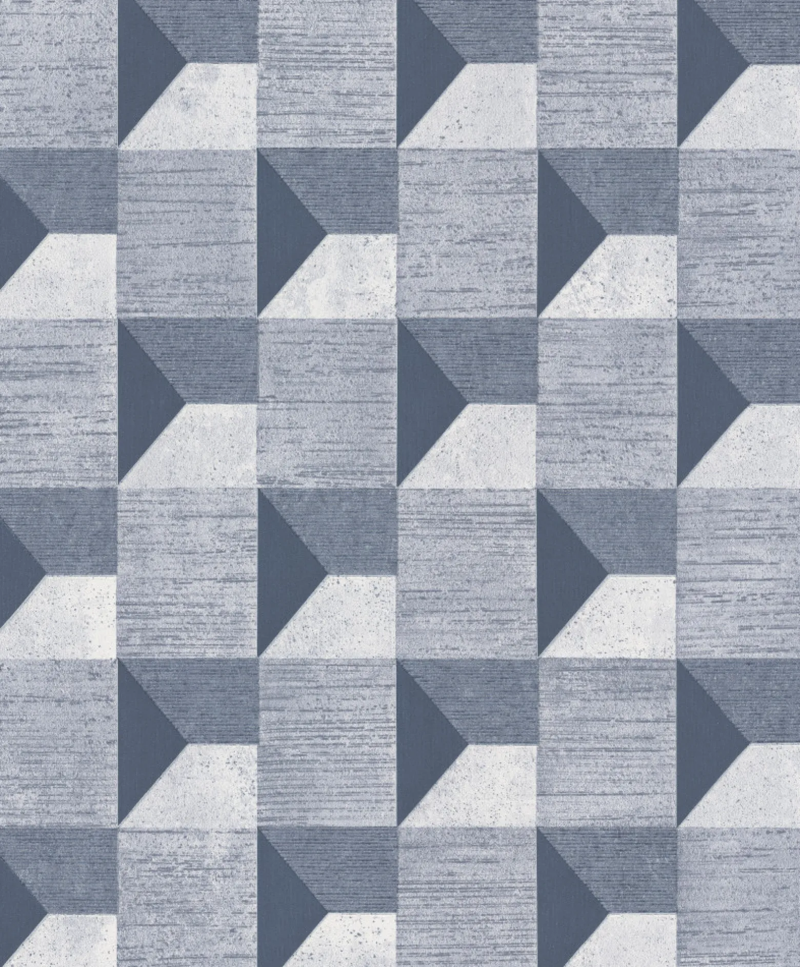 Vliestapete Grandeco Blau Muster Grafik A48703 Phoenix