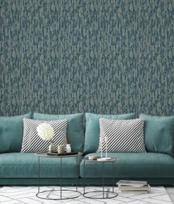 Vliestapete Grandeco Petrol Grafik A53604 Phoenix