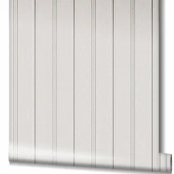 Vliestapete Grau Beige Silber Streifen Marburg 31580