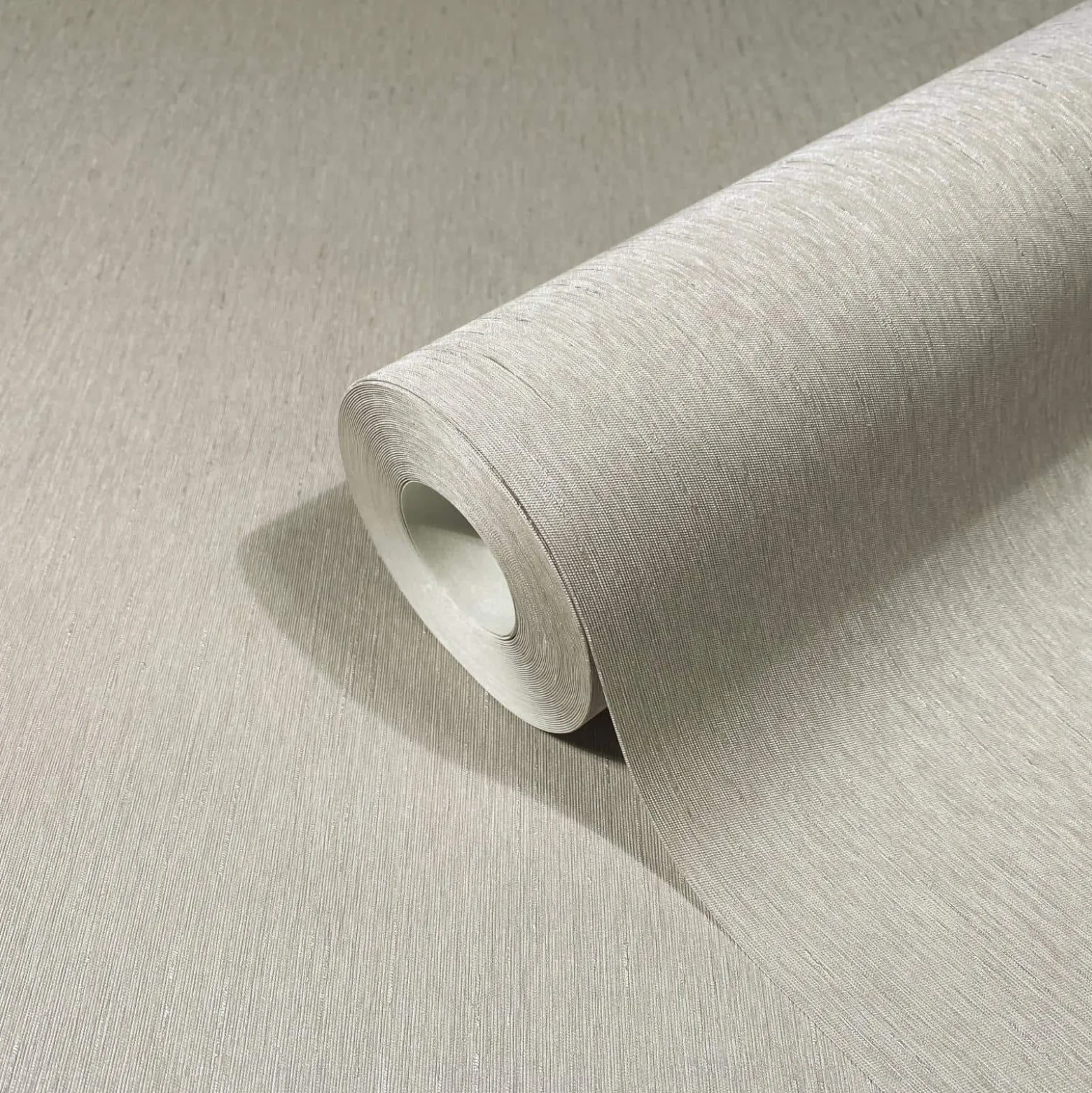 Vliestapete Grau Beige Textil Optik Uni Marburg 58433