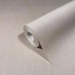 Vliestapete Grau Beige Textil Optik Uni Marburg 31594