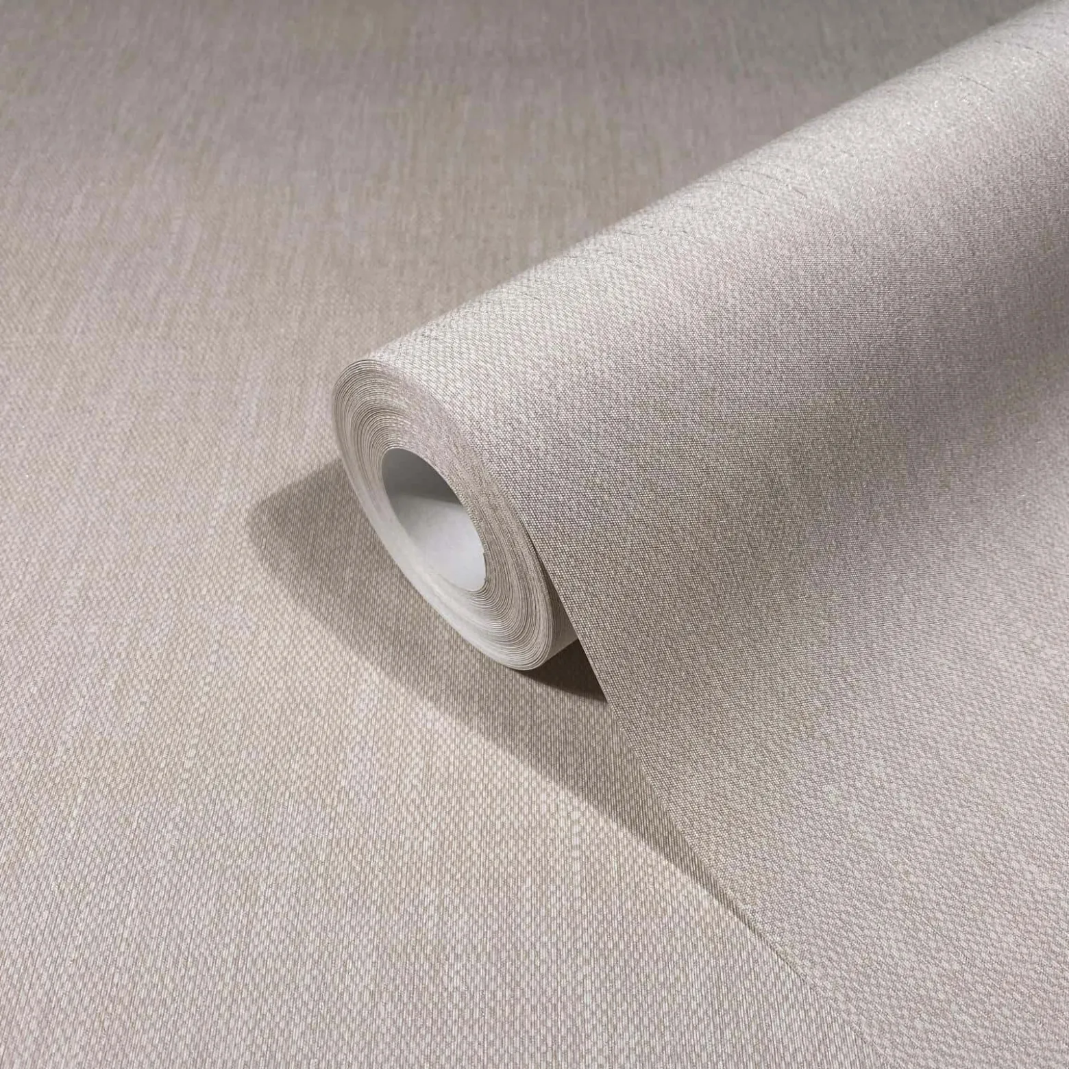 Vliestapete Grau Beige Textil Optik Uni Marburg 31594