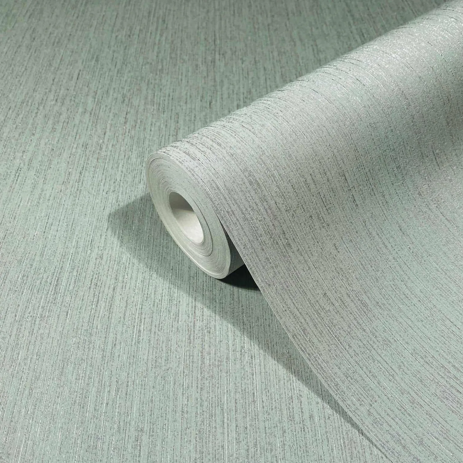 Vliestapete Grau Blau Textil Optik Uni Marburg 32956