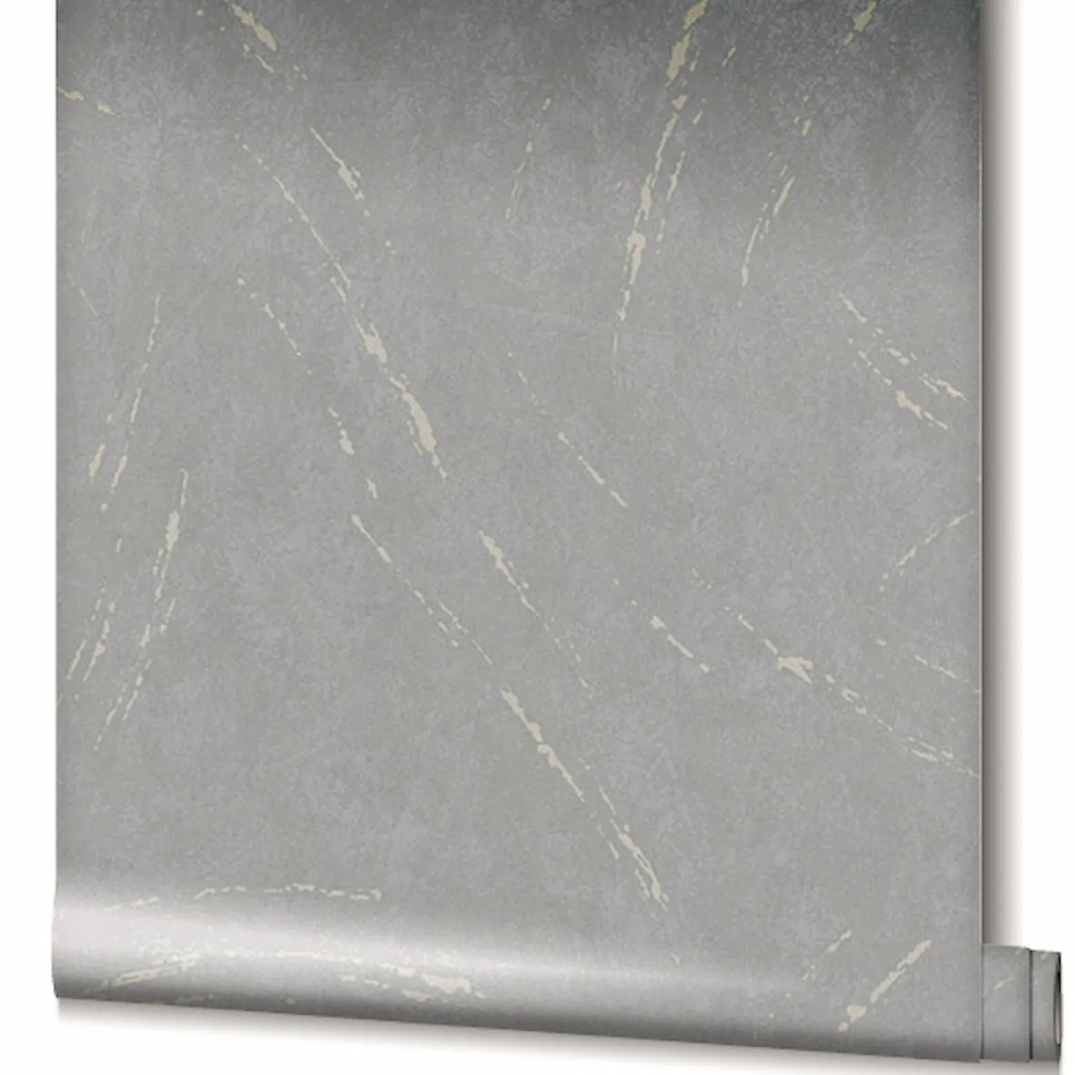 Vliestapete Grau Gold Putz Optik Struktur Marburg 33669