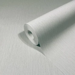 Vliestapete Grau Textil Optik Uni Marburg 32954