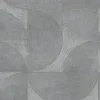 Vliestapete Halbkreis Patina Metallic grau gold 32820