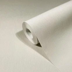 Vliestapete Hellgrau Beige Textil Optik Uni Marburg 32953