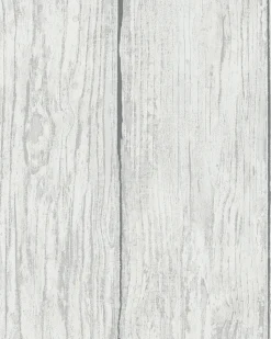 Vliestapete Holz Bretter grauweiß Marburg 57881