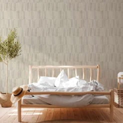 Vliestapete Holz Optik Beige Nara 38743-1 AS Creation