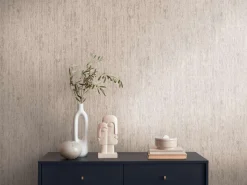 Vliestapete Holzoptik Beige Grau Silber Metallic 39561-1