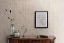 Vliestapete Holzoptik Beige Grau Silber Metallic 39561-1