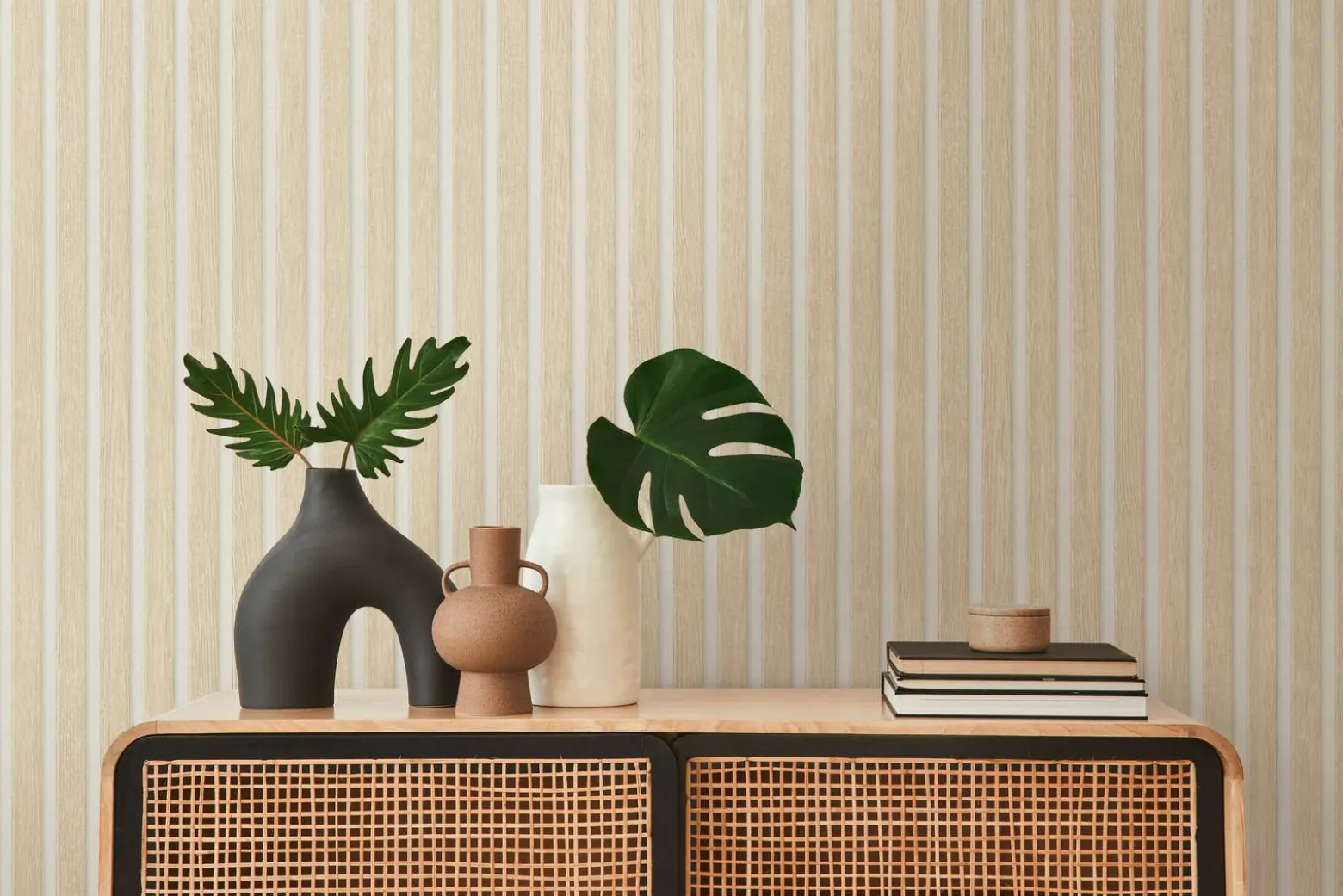 Vliestapete Holz Optik Beige Weiß AS Creation 39109-7