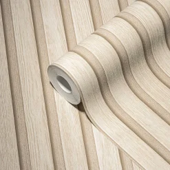 Vliestapete Holz Optik Beige Creme AS Creation 39109-6