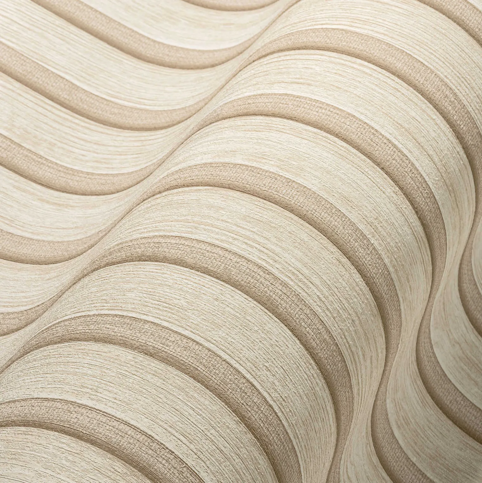 Vliestapete Holz Optik Beige Creme AS Creation 39109-6