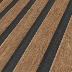 Vliestapete Holz Optik Braun Schwarz AS Creation 39109-8