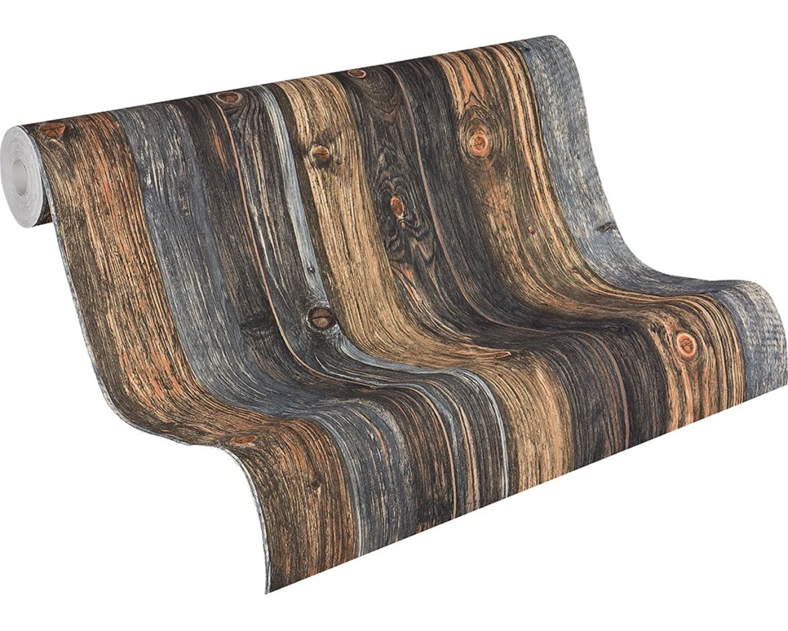 Vliestapete Holz-Optik braun grau AS Creation 9086-12