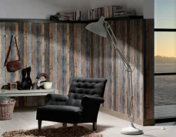 Vliestapete Holz-Optik braun grau AS Creation 9086-12