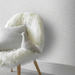 Vliestapete Holzoptik Creme Grau Glitzer 10562-31