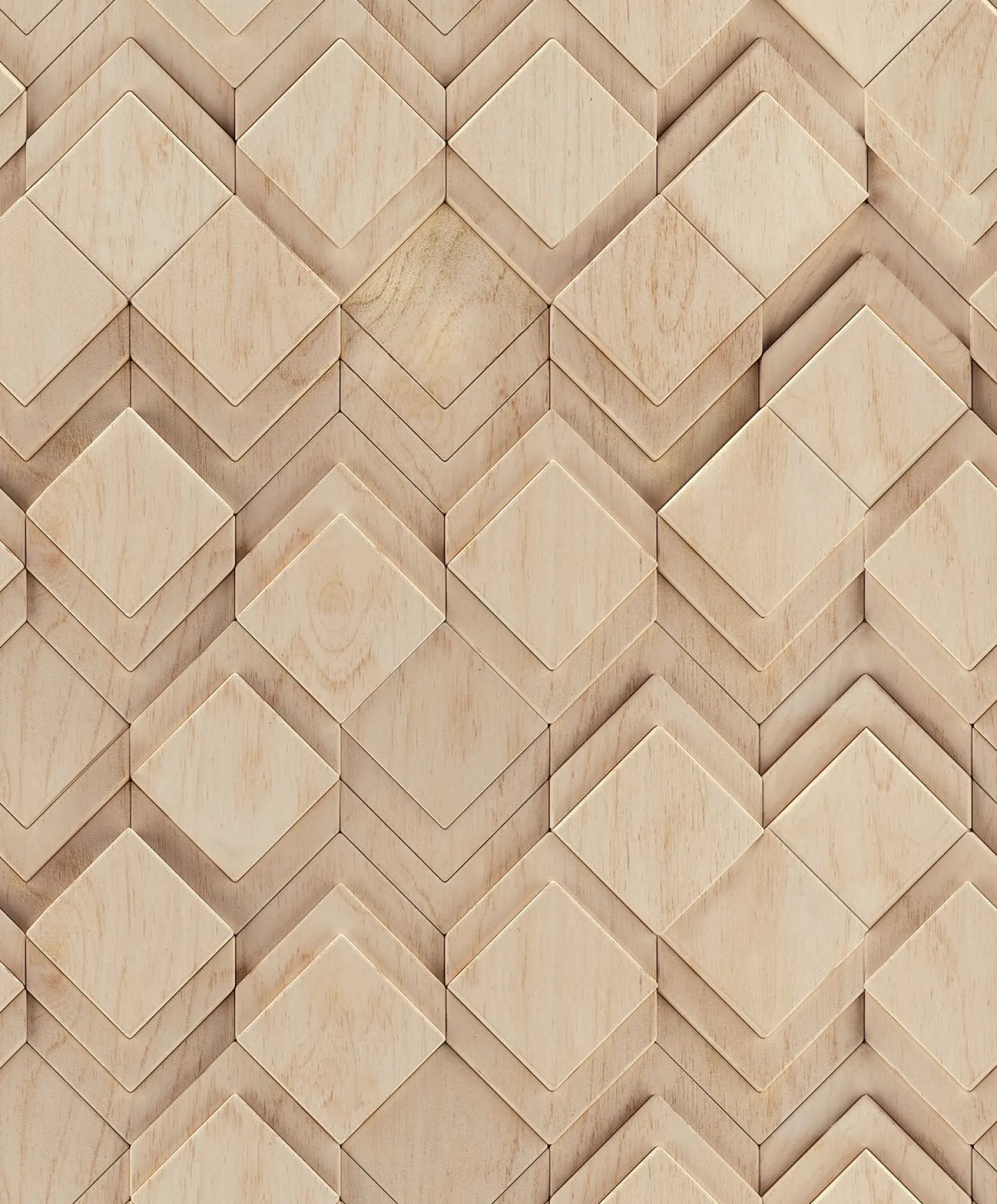 Vliestapete Holzoptik Grafisch Beige Braun 81675