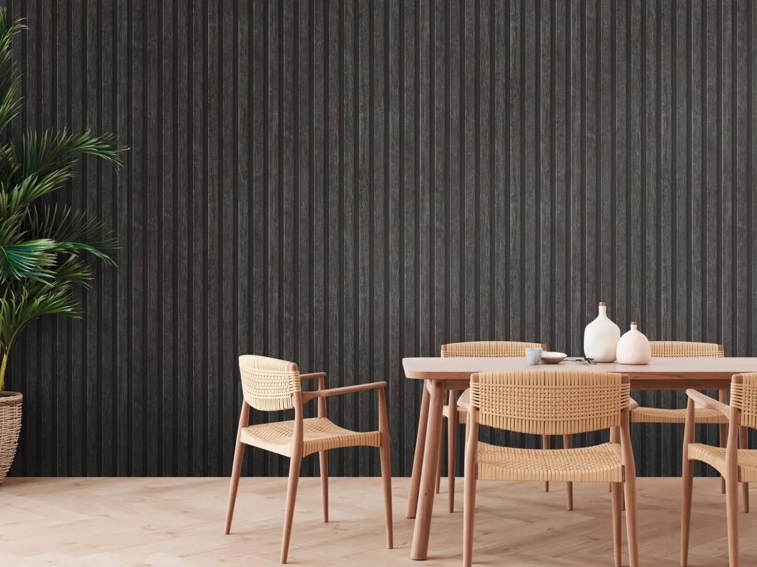 Vliestapete Holz Optik Grau Schwarz AS Creation 39109-4