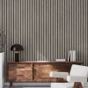 Vliestapete Holz Optik Grau Schwarz AS Creation 39109-2
