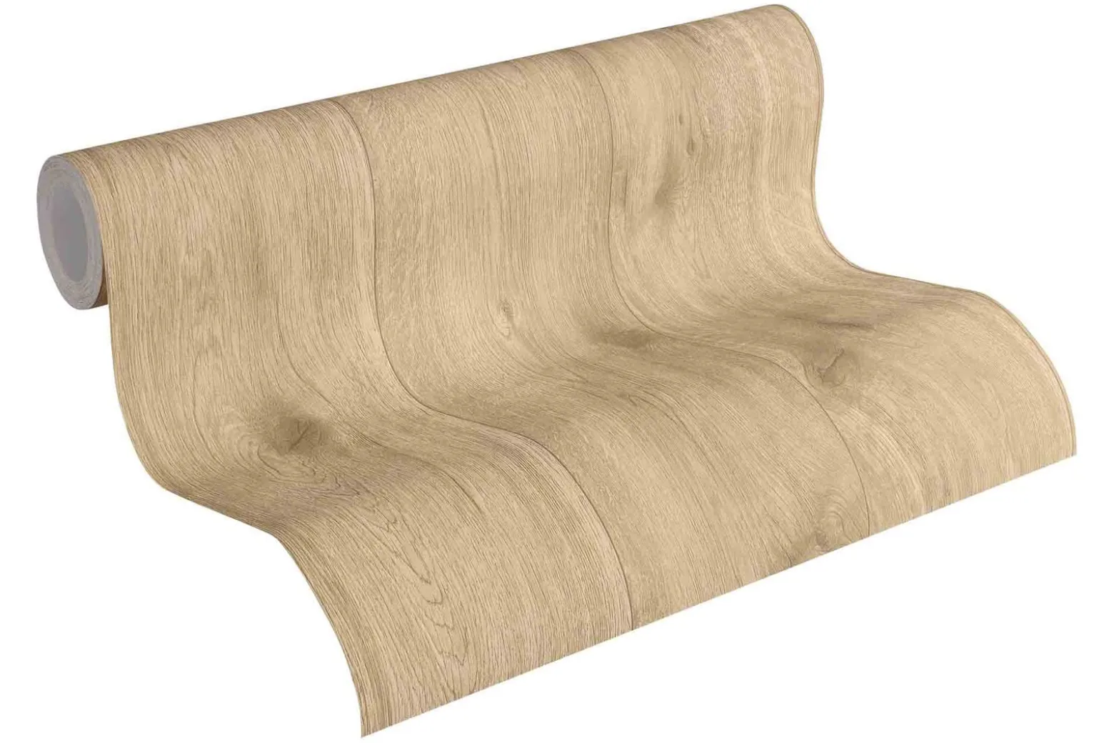 Vliestapete Holz-Optik Holzbretter hellbraun 30043-4