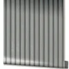 Vliestapete Holz Optik Paneele Silber Metallic 33395