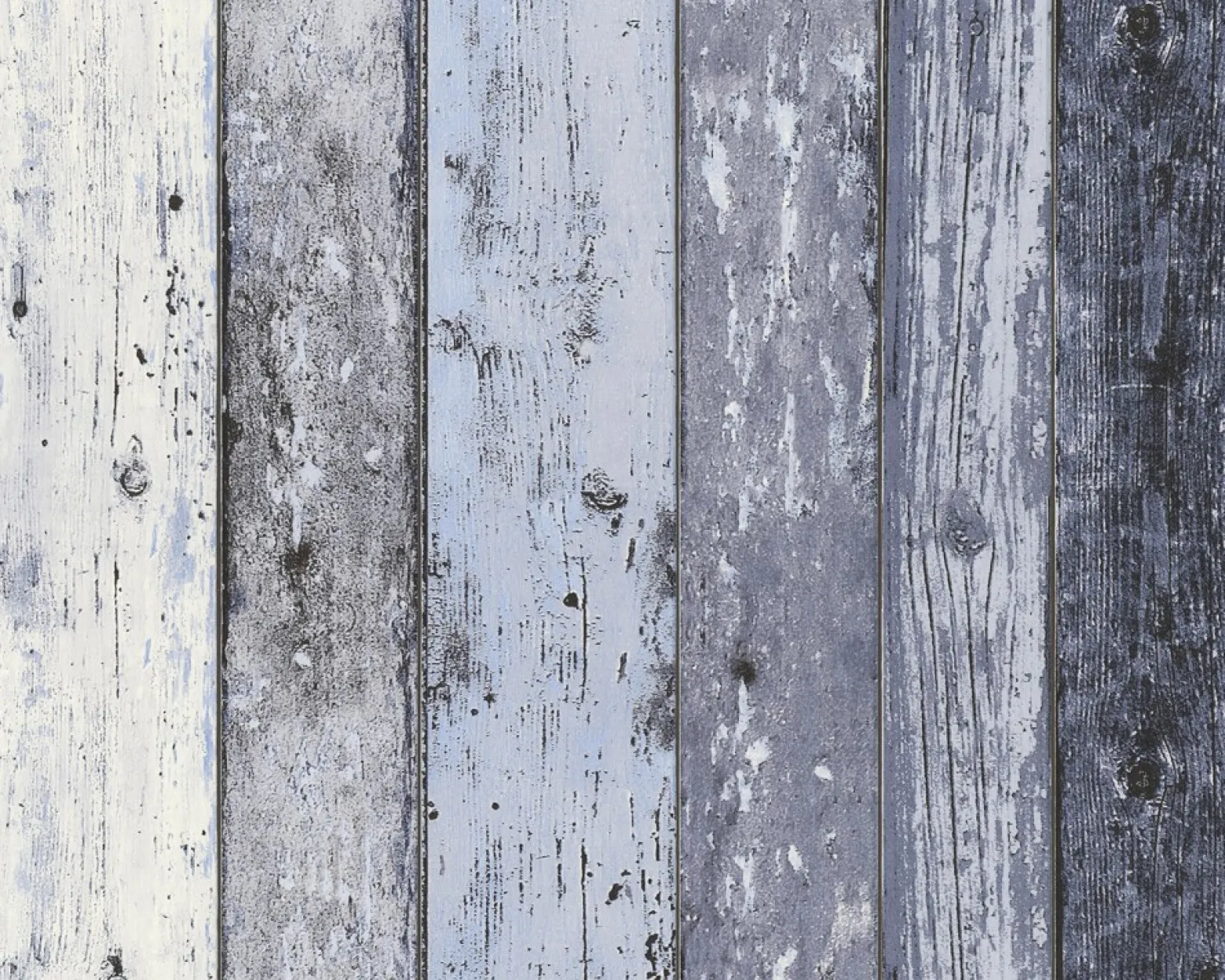 Vliestapete Holz-Optik Planken blau AS Creation 8550-60