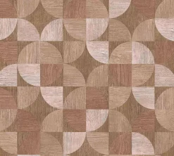 Vliestapete Holz-Optik Retro braun 36913-4