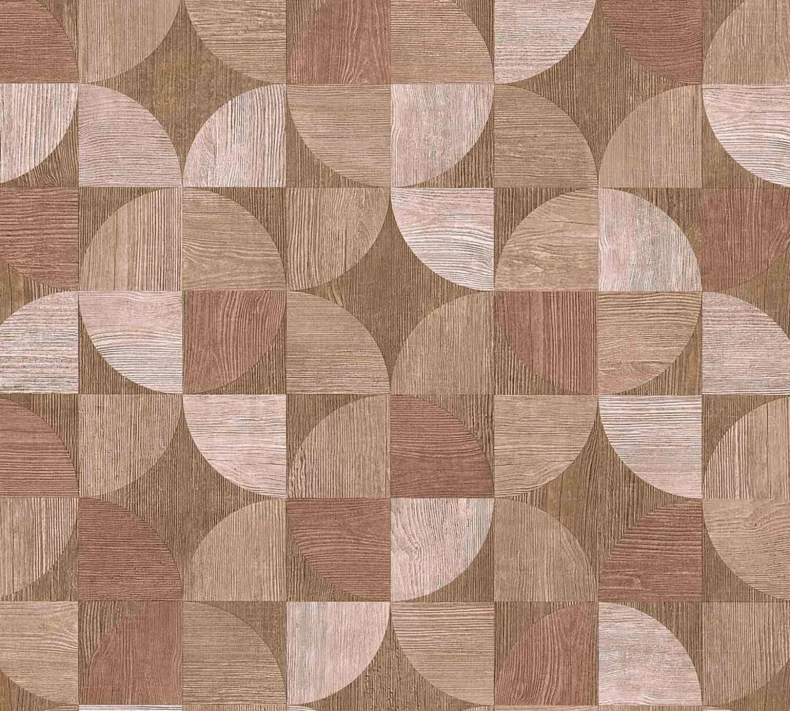 Vliestapete Holz-Optik Retro braun 36913-4