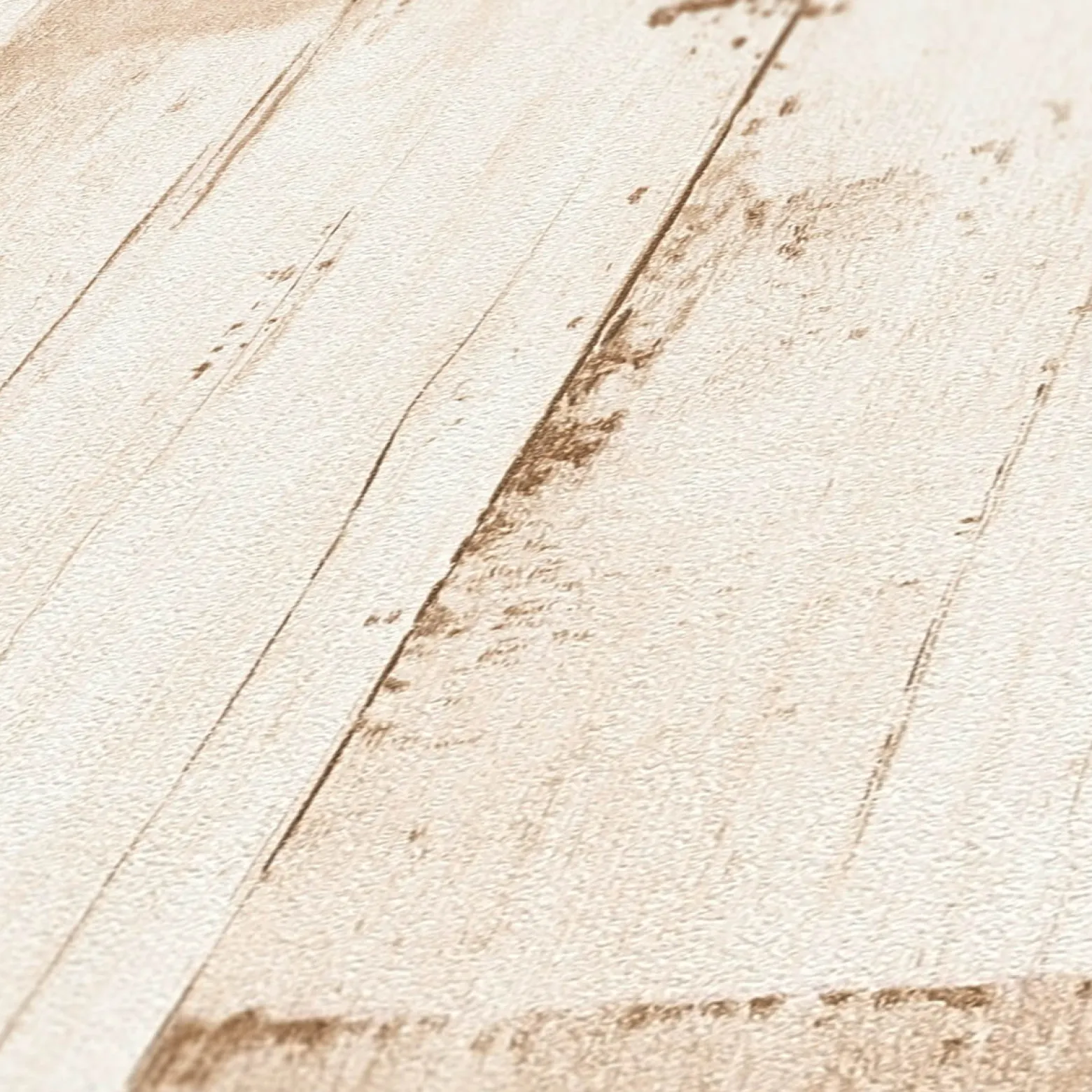Vliestapete Holz Optik Struktur Creme Beige 38502-1