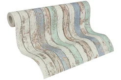 Vliestapete Holz-Optik Vintage blau AS Creation 95914-1