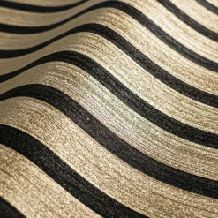 Vliestapete Holzpaneele Gold Metallic Schwarz 78627-2