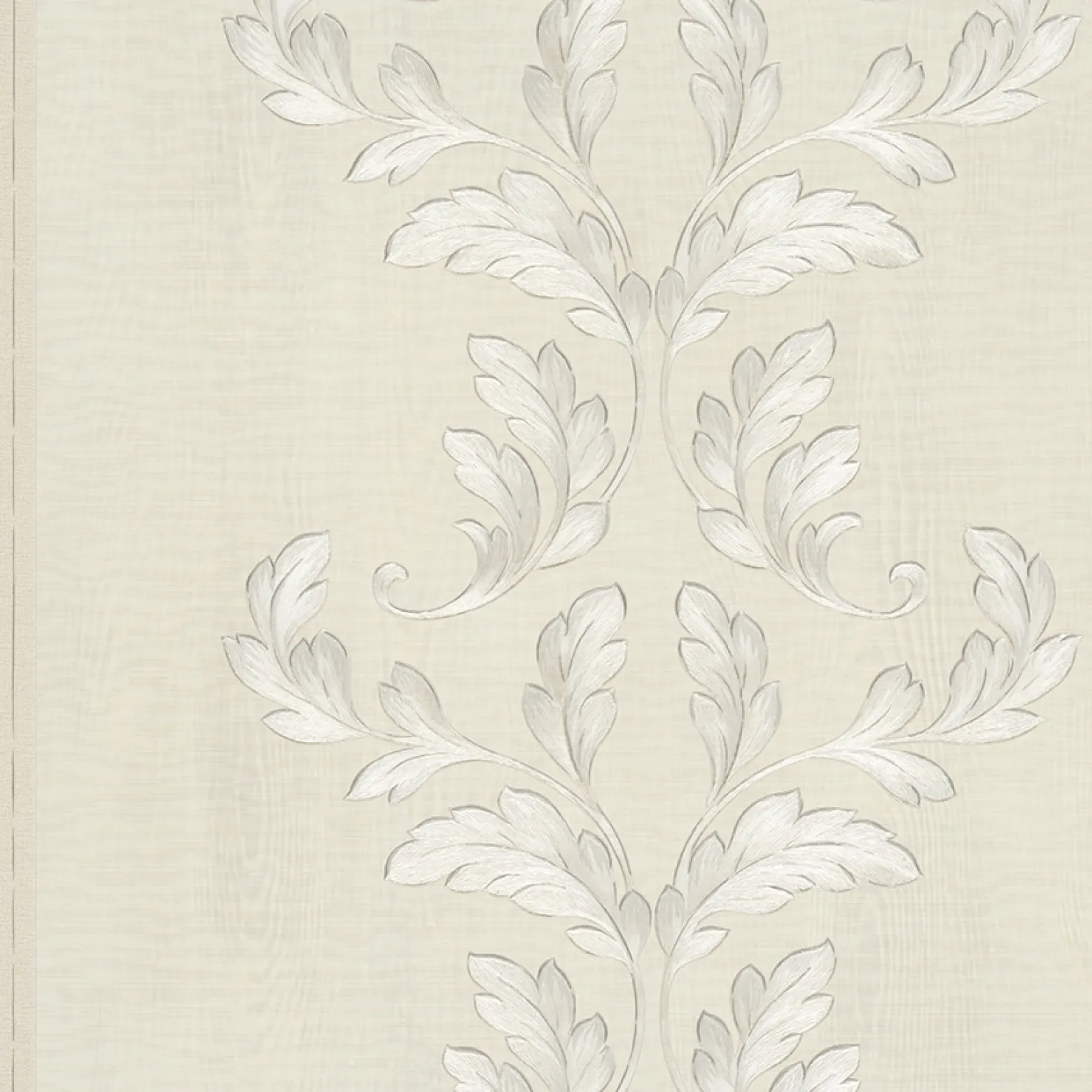 Vliestapete Holz Ranken creme Metallic Marburg 58252