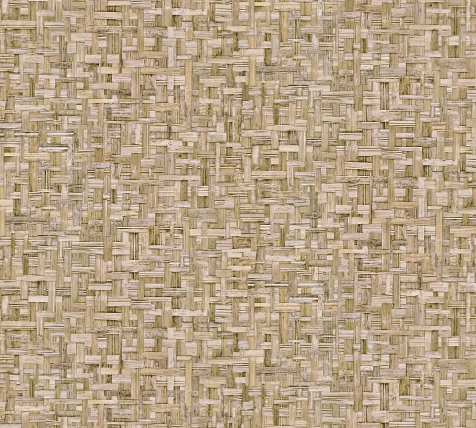 Vliestapete Holz Rattan beige braun 37706-2