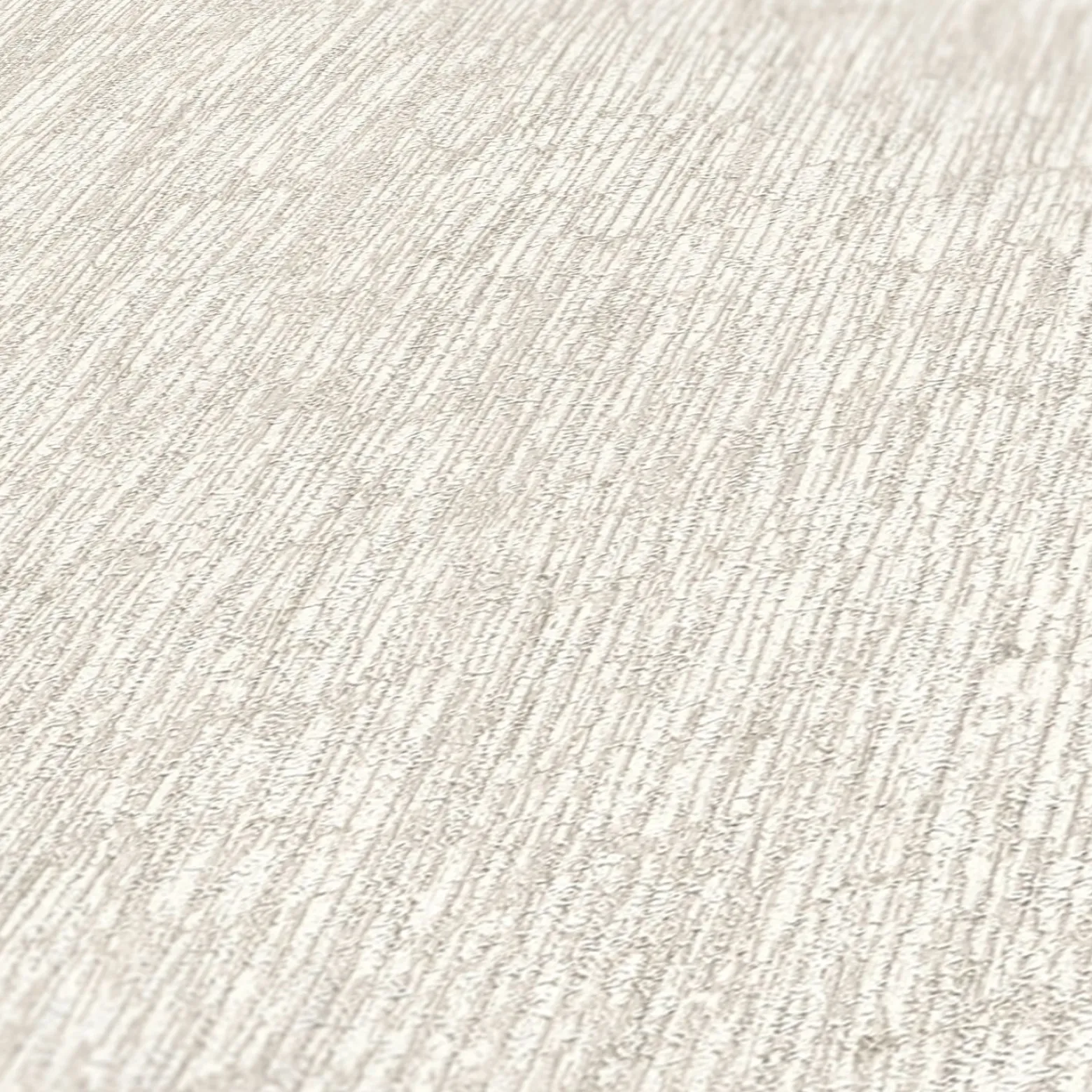 Vliestapete Holz Rinde Weiß Silber Metallic 39562-5