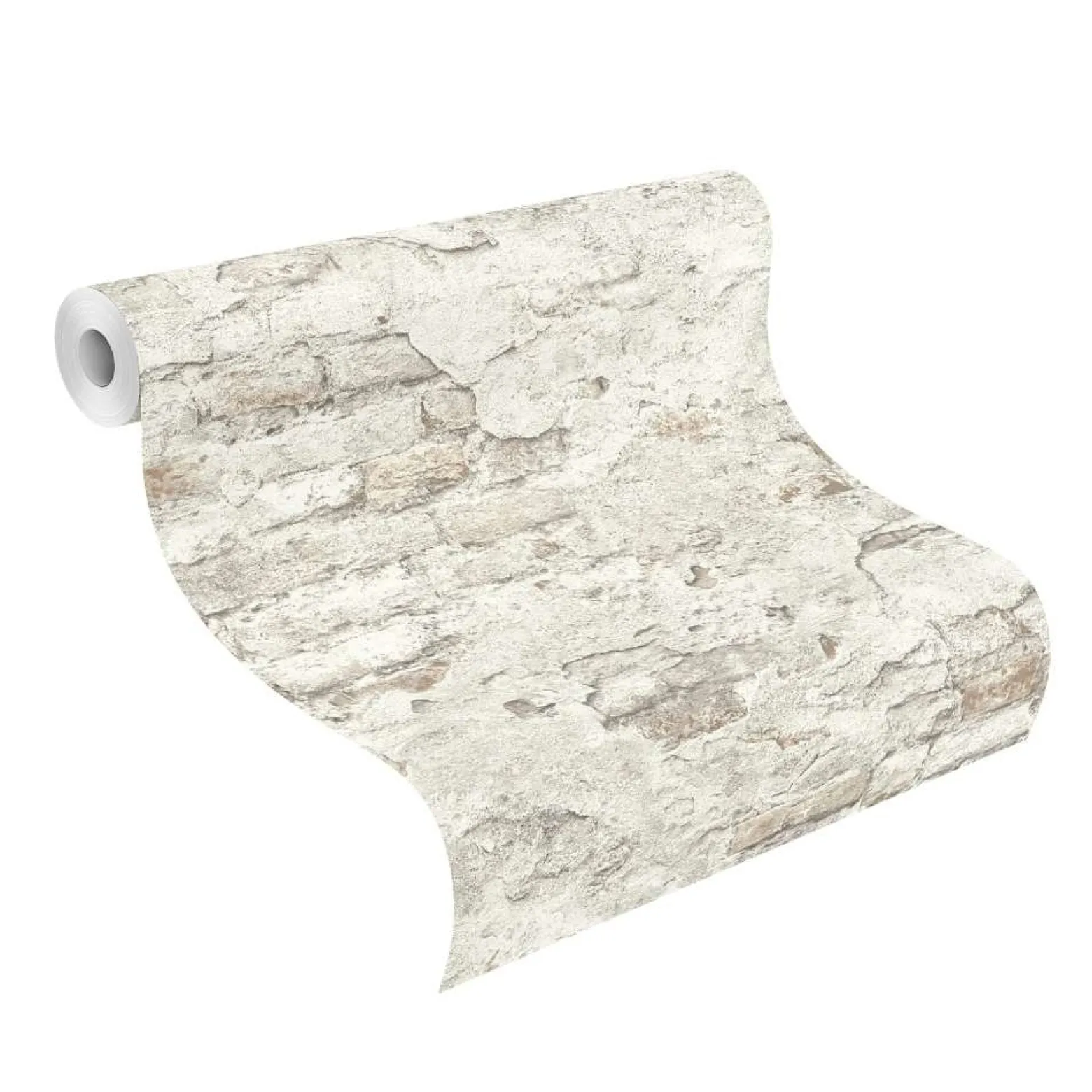 Vliestapete Industrial Beton-Optik weiß-grau 939316