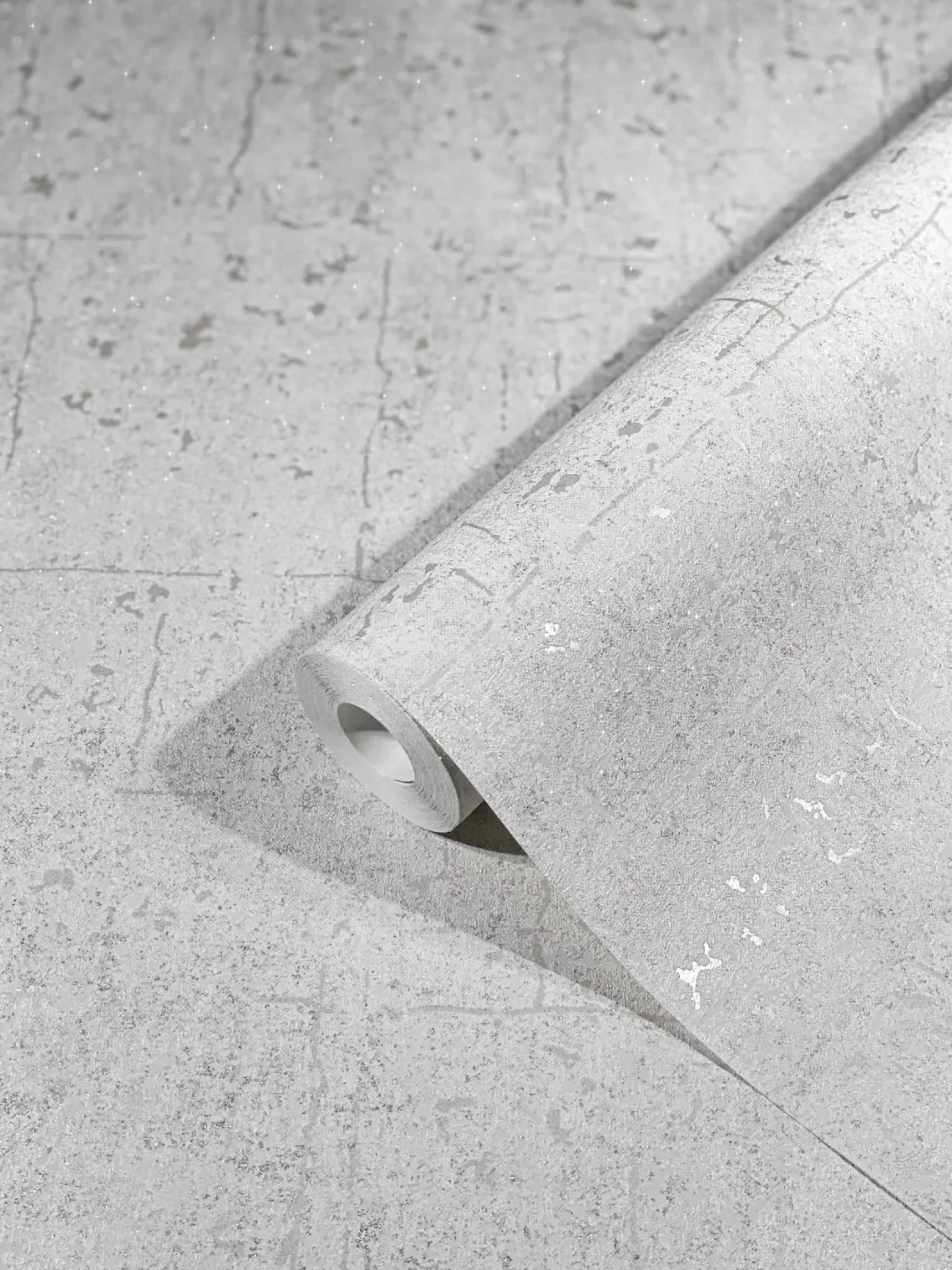 Vliestapete Ivy Putzoptik Grau 82265 Novamur