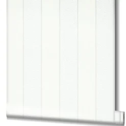 Vliestapete Ivy Streifen Struktur Weiß 82303 Novamur
