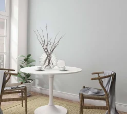 Vliestapete Ivy Uni Struktur Grau 82310 Novamur