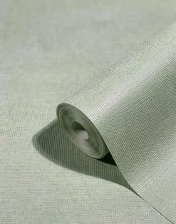 Vliestapete Ivy Uni Struktur Grün 82279 Novamur