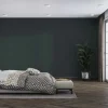 Vliestapete Ivy Uni Struktur Schwarz 82332 Novamur