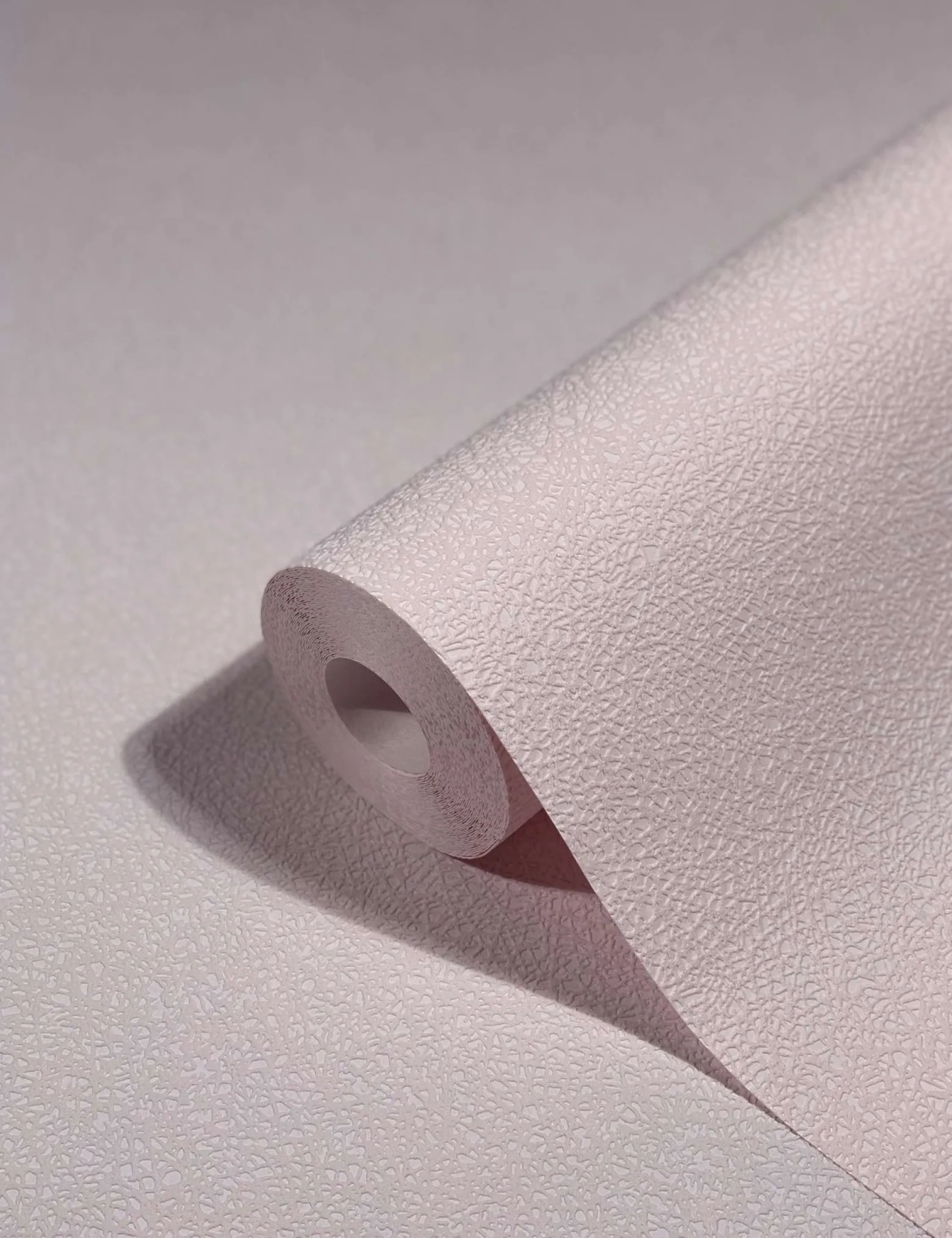 Vliestapete Ivy Uni Struktur Rosa 82309 Novamur