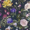 Vliestapete Jette Joop Blumen grau-blau grün 37336-4